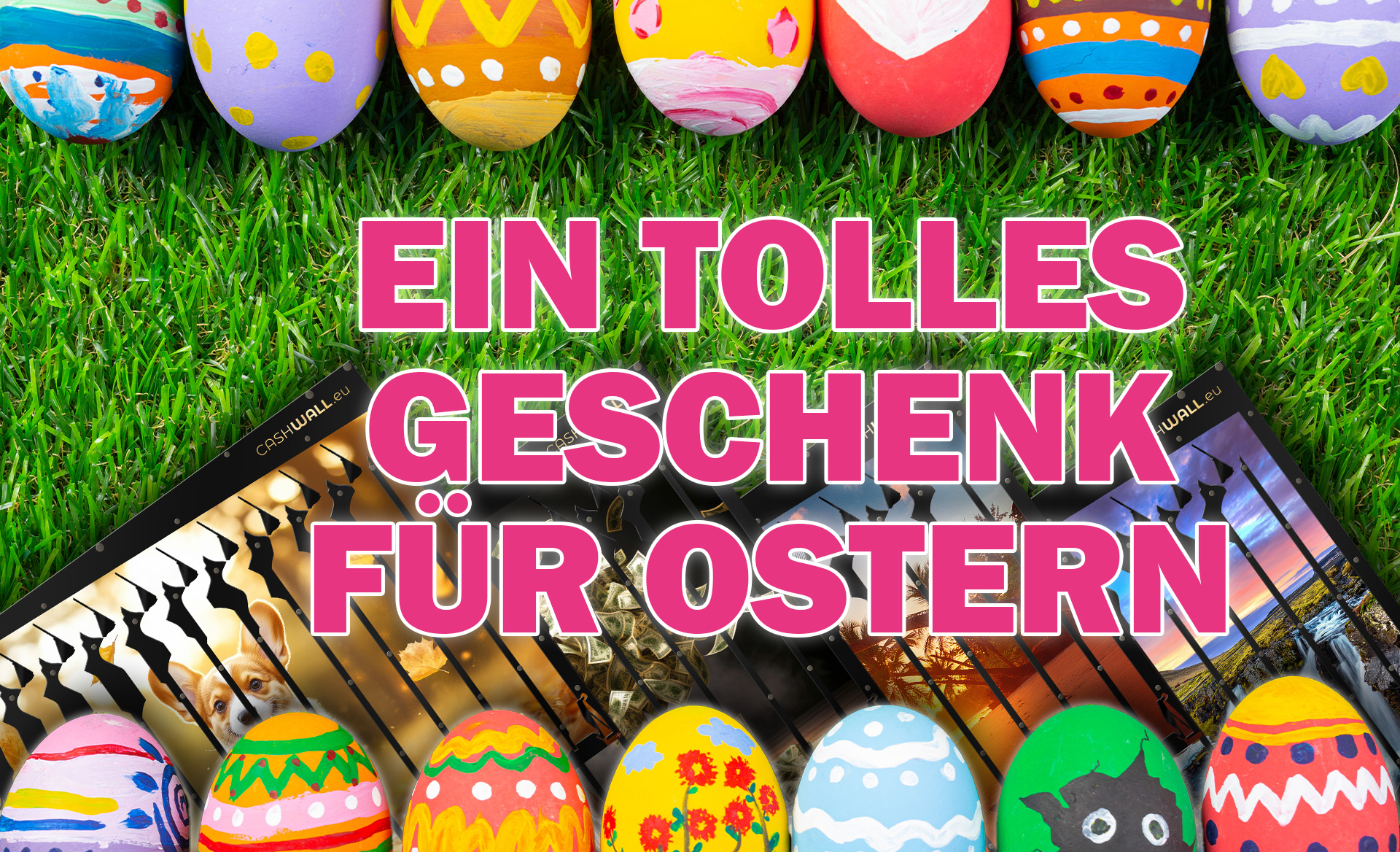 Wandspardose - ein originelles und symbolisches Geschenk zu Ostern